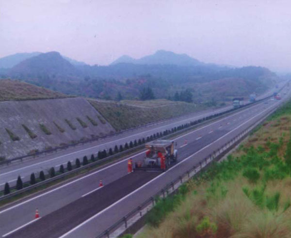 2006年梨温高速微表处工程